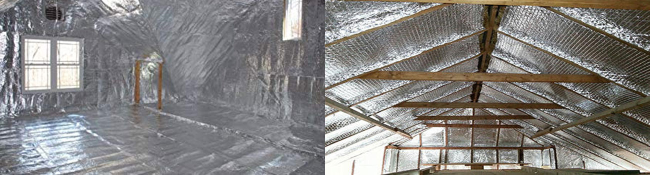 REFLECTIVE BUBBLE FOIL INSULATION